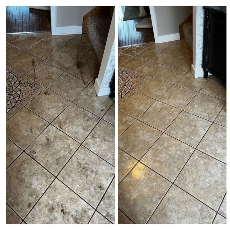 Tile Grout Cleaning In Burns Harbor